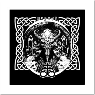 Esoteric Bagoul Conjuring Baphomet symbol ancient pagan occult T Shirt Posters and Art